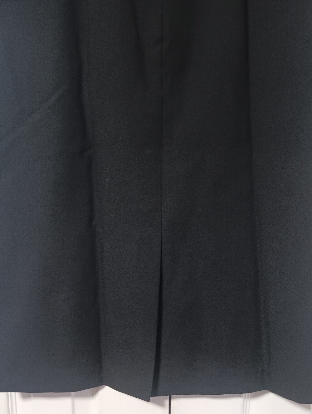 Club Monaco Black Button-Front Midi Skirt - Picture 6 of 12